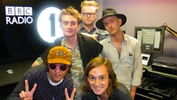 Image for Splashh in session, Alt-J on the phone
