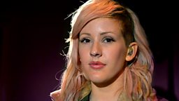Image for Tuesday: Ellie Goulding in the Live Lounge