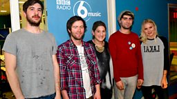 Image for Nemone sits in for Lauren Laverne with Paws live in session.