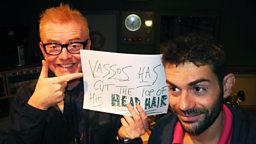 Image for Tony Christie and Jeremy Vine on the phone