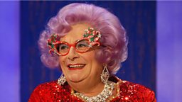 Image for Ian McShane, Dame Edna Everage and Barry from Watford