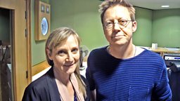 Image for With actress Lesley Sharp