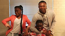 Bradley, Blessing and Jonathan