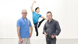 Photo: Mark Baldwin, Dane Hurst and Charles Hazlewood