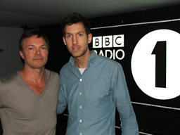 Calvin Harris live in the studio with Pete