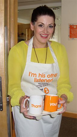IT'S JODIE WITH THE TEA...