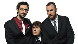 Photo: Mark Watson, Tim Key and Alex Horne