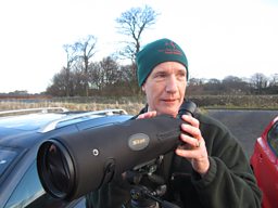 Birdwatcher Malcom Duck