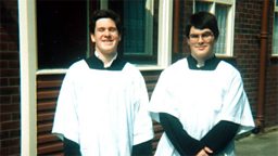 Photo: Chris and his brother