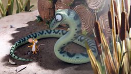 Character profile: Snake (Voiced by Rob Brydon) 