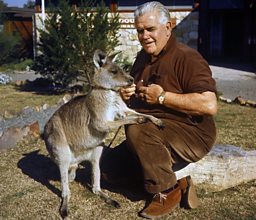 Photo: Skippy with handler