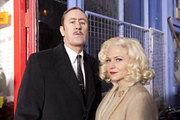 Photo: Fred and Joan have a chance meeting