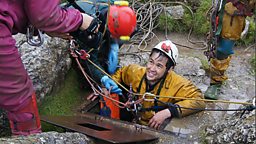 James Goes Caving