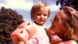Photo: Davina and her grandmother