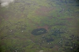 Aerial view of Dedresena Church Forest, Bahar Dar, Ethiopia