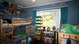 BEFORE: THE BOYS' BEDROOM