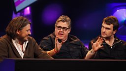 Photo: Richard Herring, Phill Jupitus and John McClure