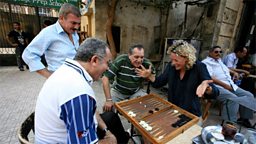 Photo: Backgammon game