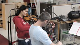 Rehearsals with The Royal Philharmonic Orchestra