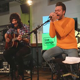 Kasabian in the Live lounge