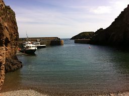 The harbour at Sark 