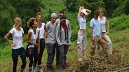 The teams have a rare moment of relaxation before embarking on the next challenge…
