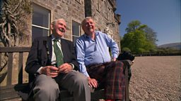 Major James Dunning and Donald Cameron of Lochiel
