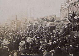 Fairground crowds