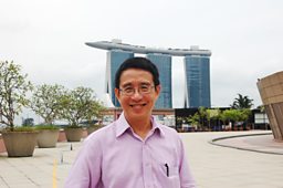Commentator Alex Au in Singapore