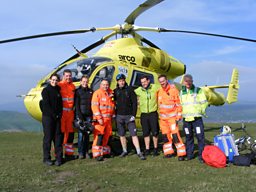 Rescued By Helicopter Heroes