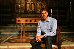 Dr Thomas Dixon in the chapel of Keble College, Oxford