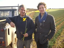 Michael Bird (right) with Robert Body of Nanpusker
