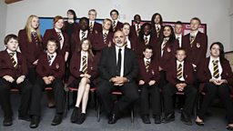 On location at Hertswood School