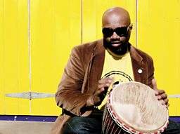 Spoken word artist HKB FiNN whose collaborations include working with Tunde Jegede