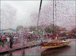 Collective Spirit on the water for the first time