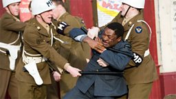 Photo: Gilbert in trouble