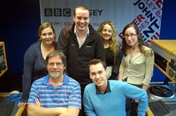 BBC Radio Jersey's breakfast team