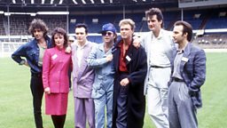 Photo: Live Aid press conference