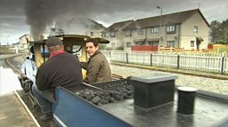 MATT TRAVELS FROM FAIRBOURNE TO BARMOUTH BY BOAT AND TRAIN