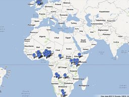 Afrobeats Tracklist Map