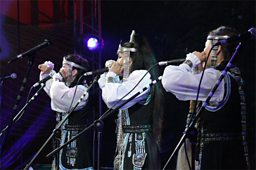 Ayarkhaan at the Sayan Ring Festival, Siberia
