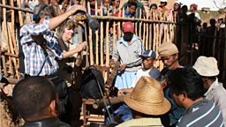 Recording World Routes on the high plateau 