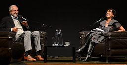 Renzo Piano speaking to Razia Iqbal