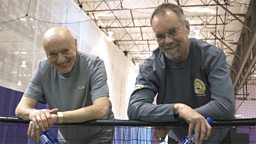 Photo: Ralph and Bill Andrews. 
