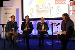 Simon Walker, Carne Ross, Martin Rees, Bridget Kendall