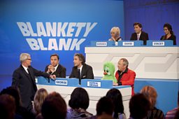 Filling in the __________  on Blankety Blank