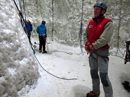 Ice climbing