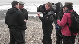 Photo: Matt with Trevor Stephenson