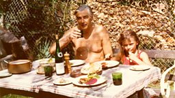 Photo: Davina and her grandfather