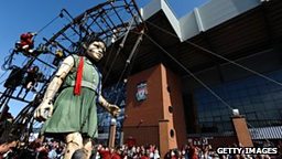 Giants start Liverpool Sea Odyssey Titanic event